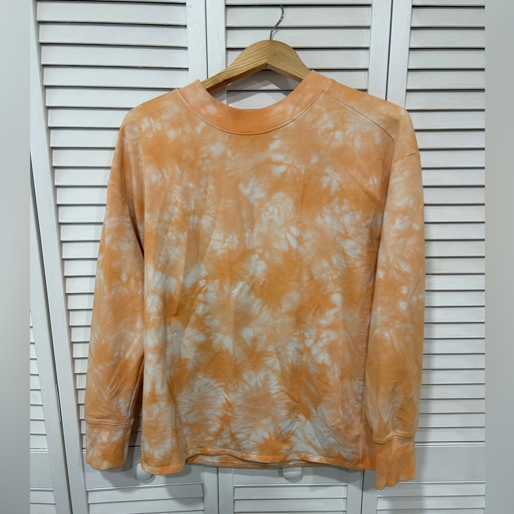 All in Motion Peach Tie-Dye Sweatshirt